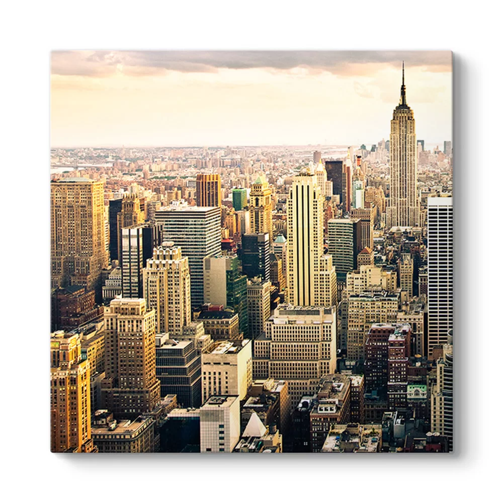 New York Manzarası Tablosu - Model 3